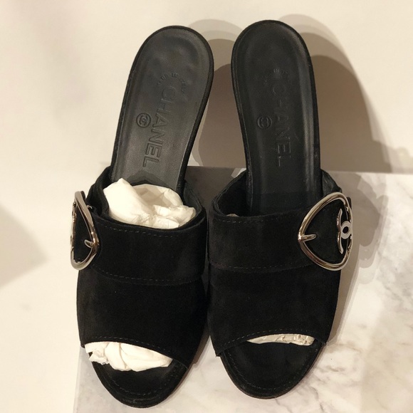 Chanel Suede Wedges - Picture 3 of 6